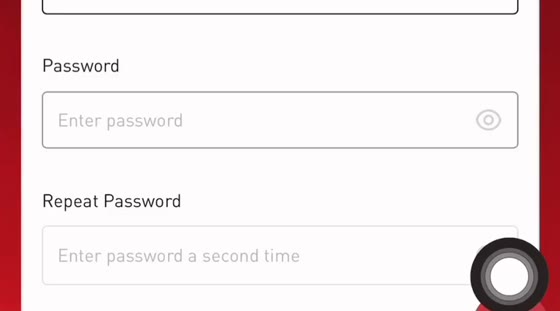 Ô nhập Password và Repeat Password